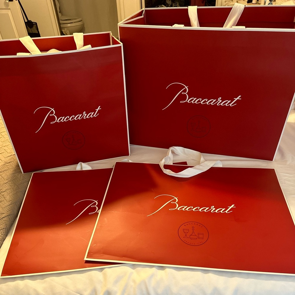 Authentic Baccarat bags
